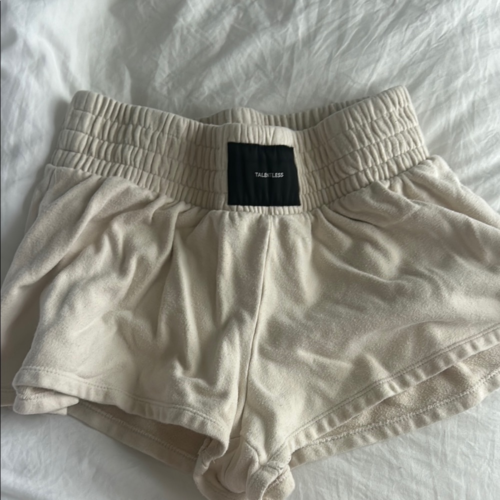 Talentless Cream Women's Shorts